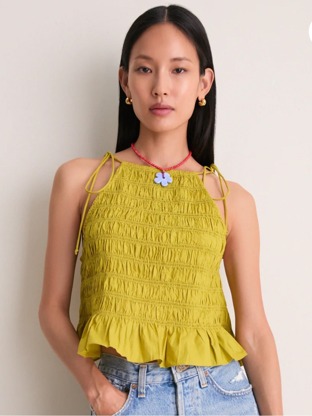 NWT Cleobella Green Envy Leota Top
